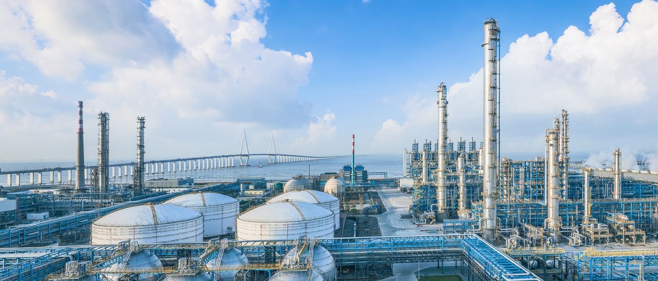 A hazardous-area processing facility, the kind of site EX Engineering equips